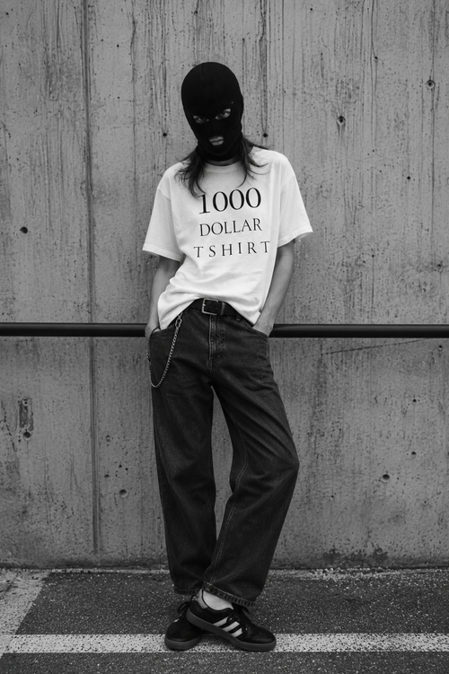 Plain white t-shirt $1,000 - phygital luxury streetwear